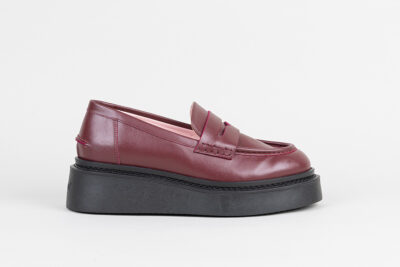 Les244 MOCASSINO BURGUNDY